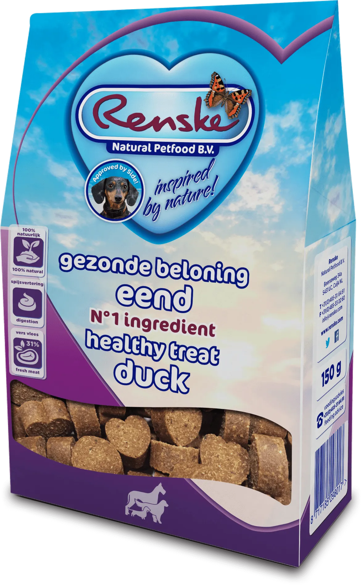 Renske Gezonde Beloning Eend 150g