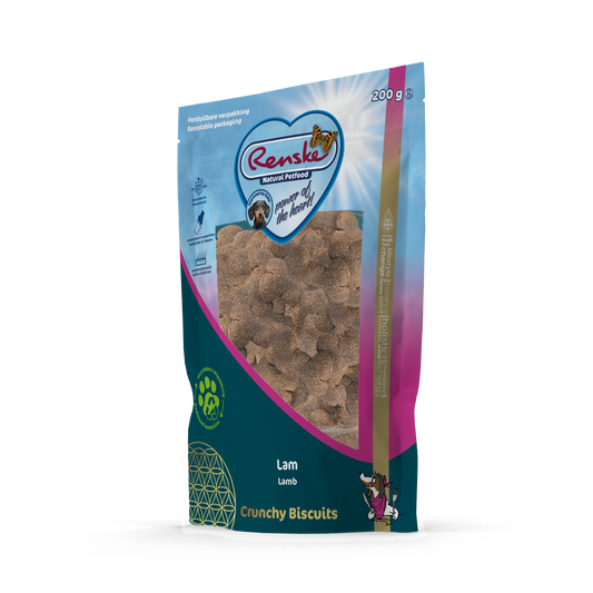Renske Gezonde Beloningen Crunchy Lam beloningskoekjes