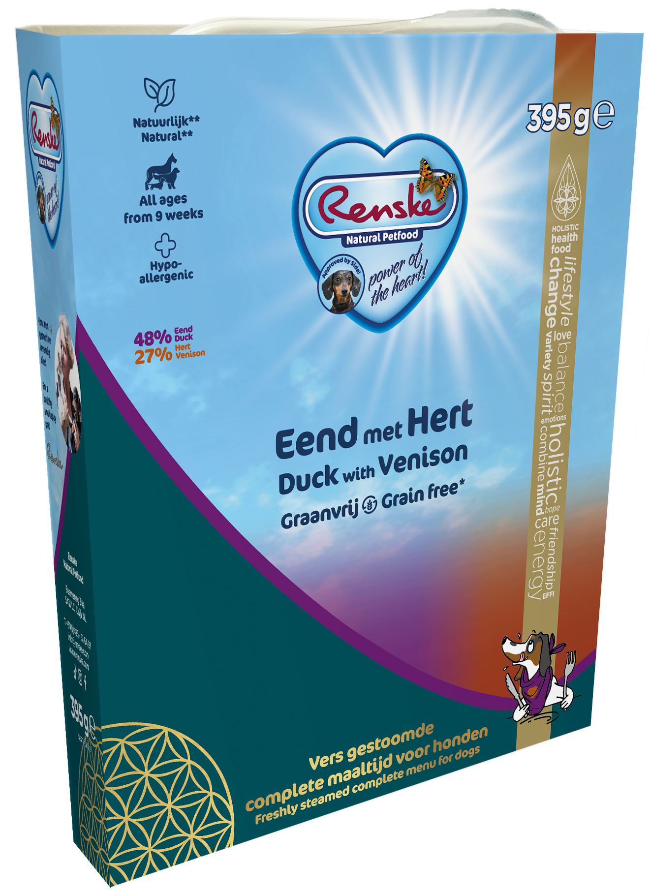 Renske Eend met Hert 395g