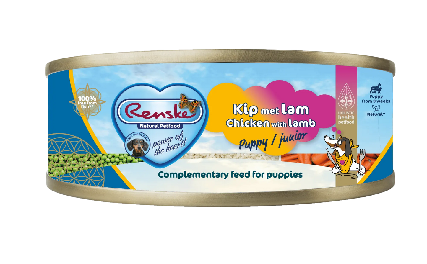 Renske Bereid Puppy Kip&Lam 95g