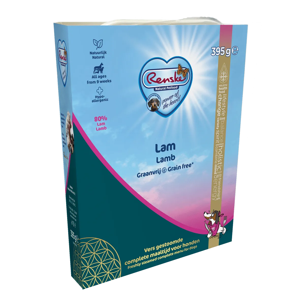 Renske Gestoomd Lam graanvrij 395g