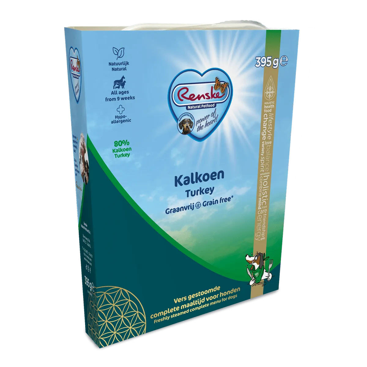 Renske Gestoomd Kalkoen graanvrij 395g