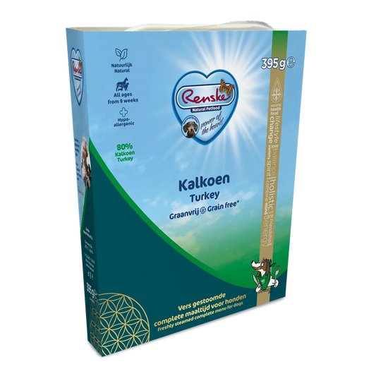 Renske Gestoomd Kalkoen graanvrij 395g