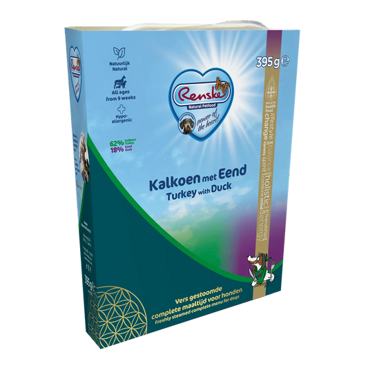 Renske Vers Gestoomd  Kalkoen met eend 395g