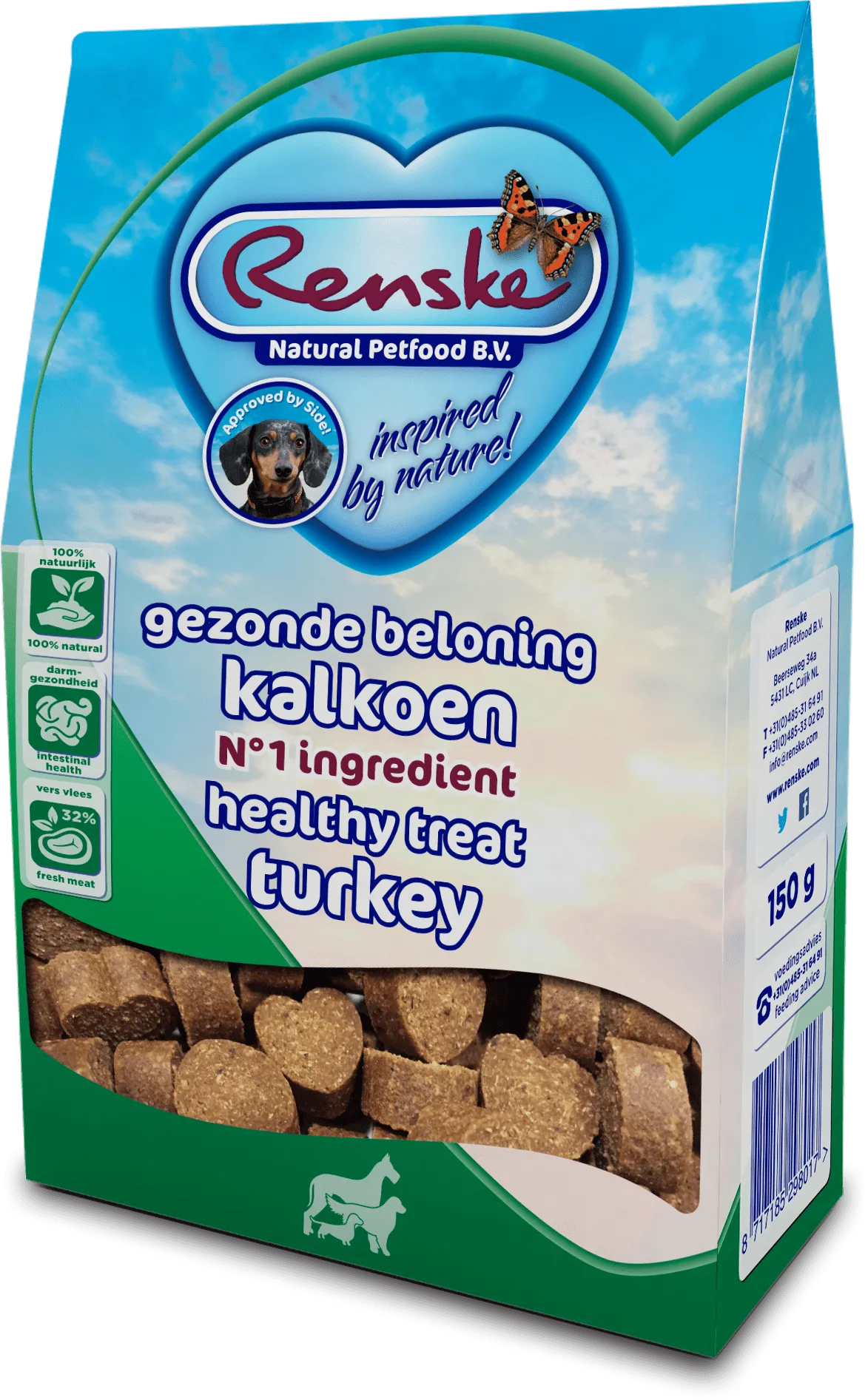 Renske Gezonde Beloningen Kalkoen 150g